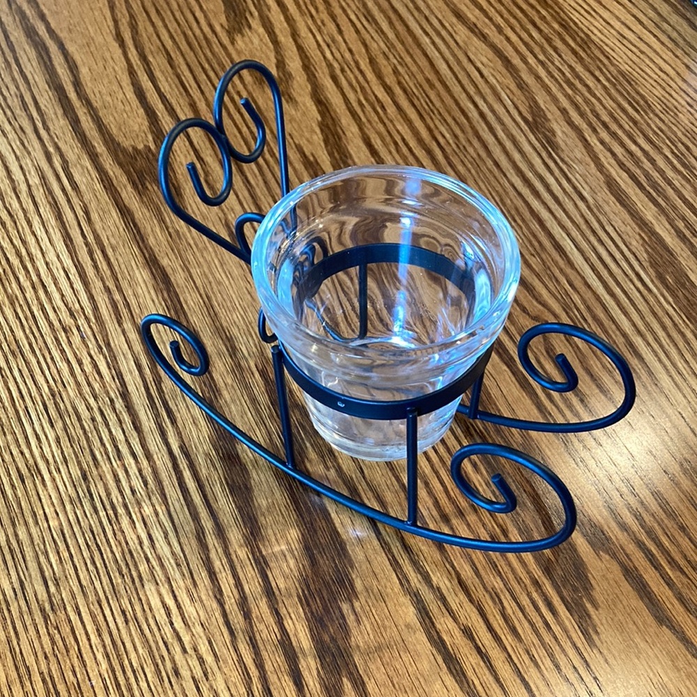 Rocking chair votive holder